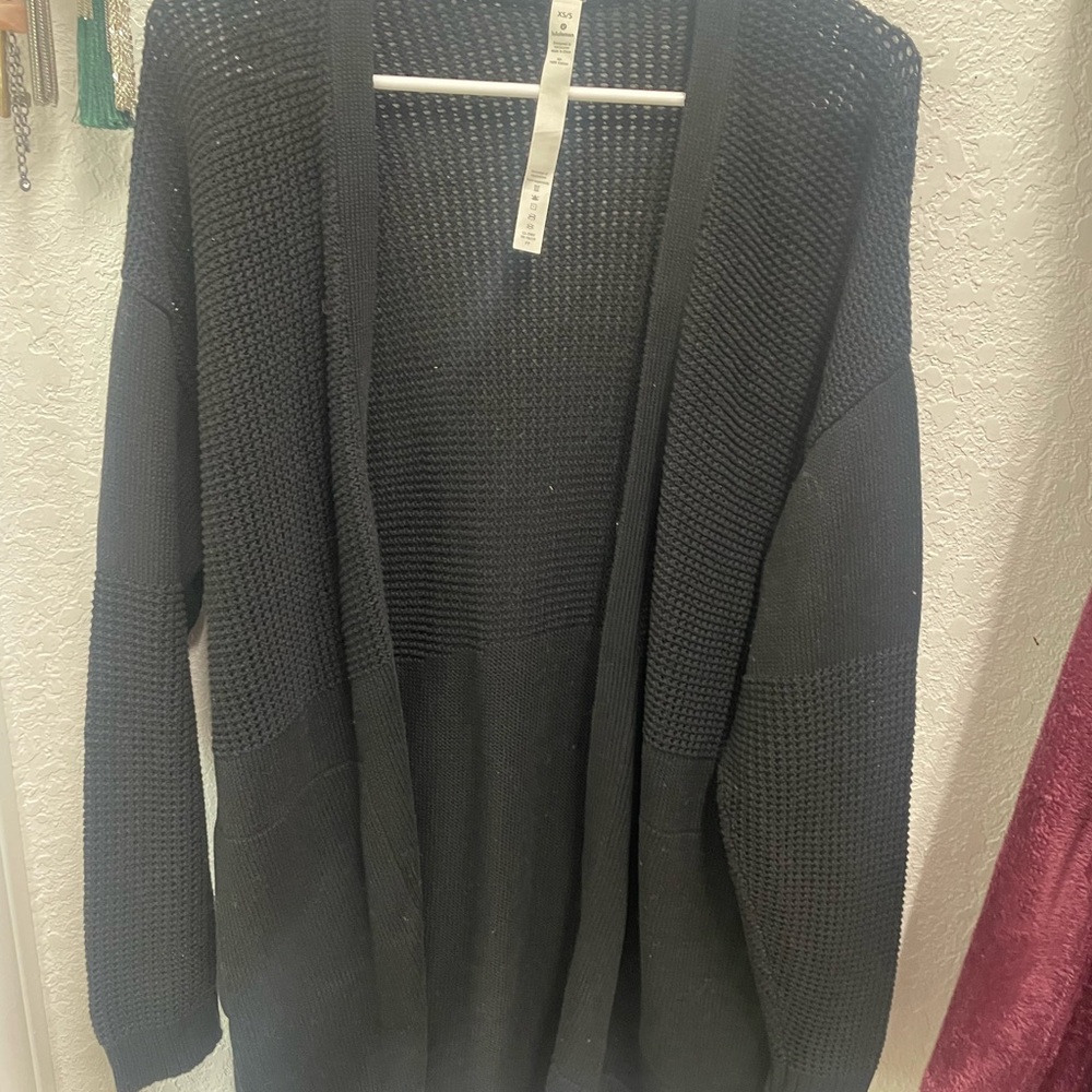 Lululemon Black Women's cardigan